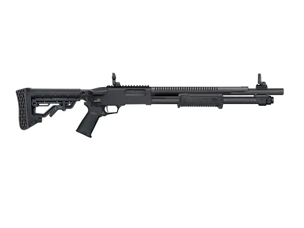Mossberg develops the 590 family with new tactical and magazine-fed variants