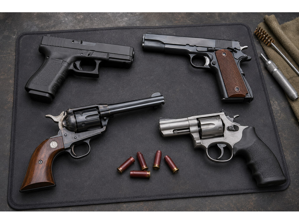 Handgun action types explained