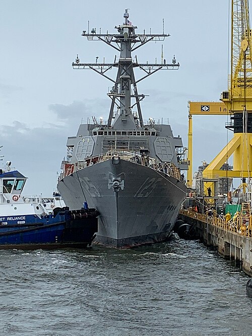 U.S. Launches New Flight III Destroyer