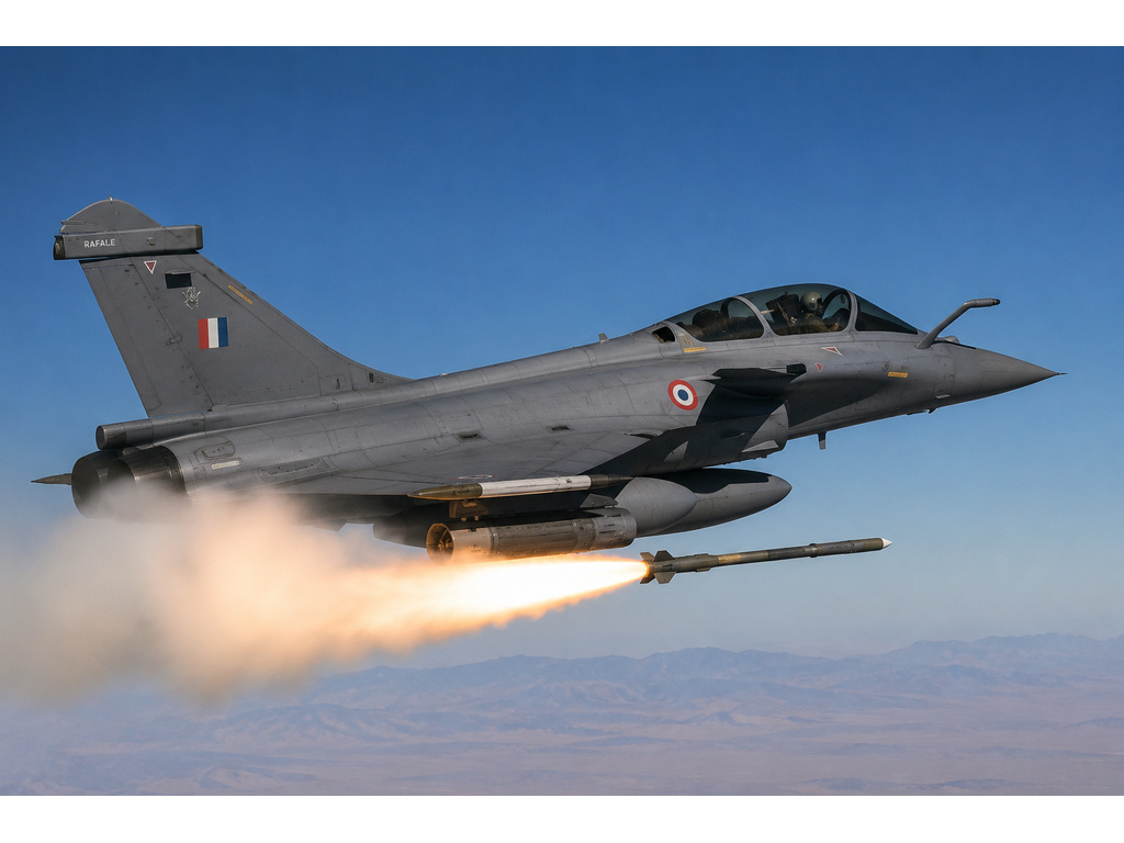 France equips Rafale with low-cost rockets for counter-drone missions