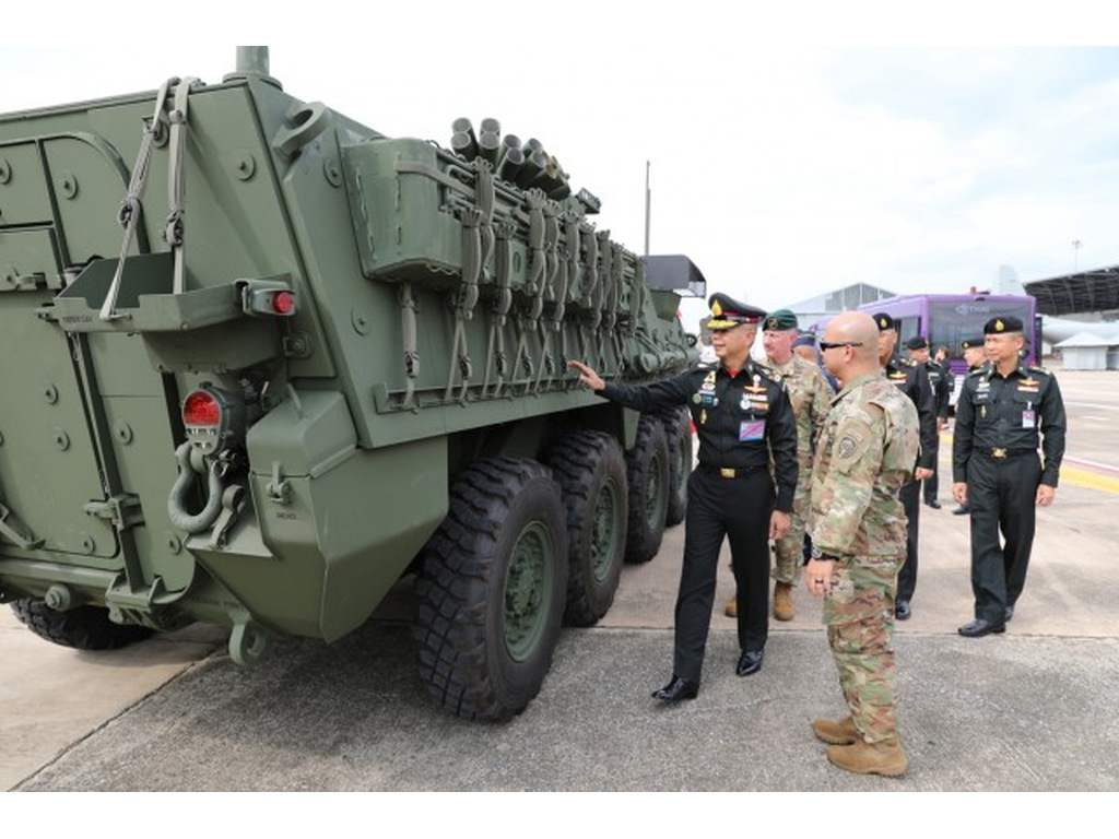 US transfers 19 surplus Strykers to Thailand